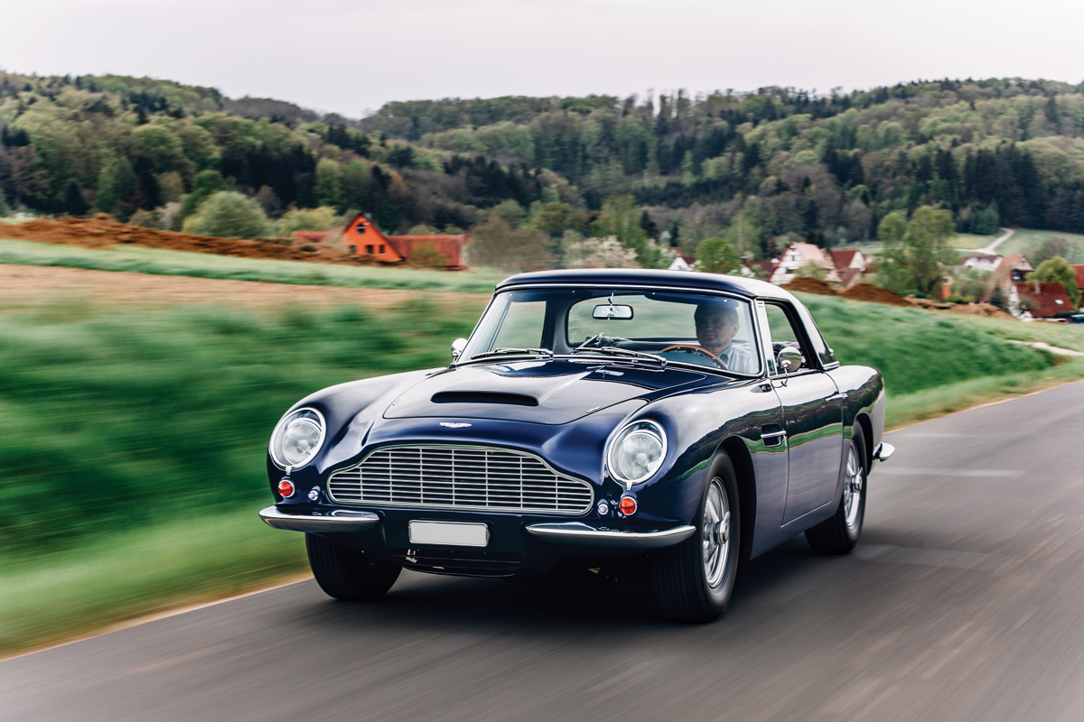 1965 Aston Martin Short Chassis Volante offered at RM Sotheby’s Villa Erba live auction 2019